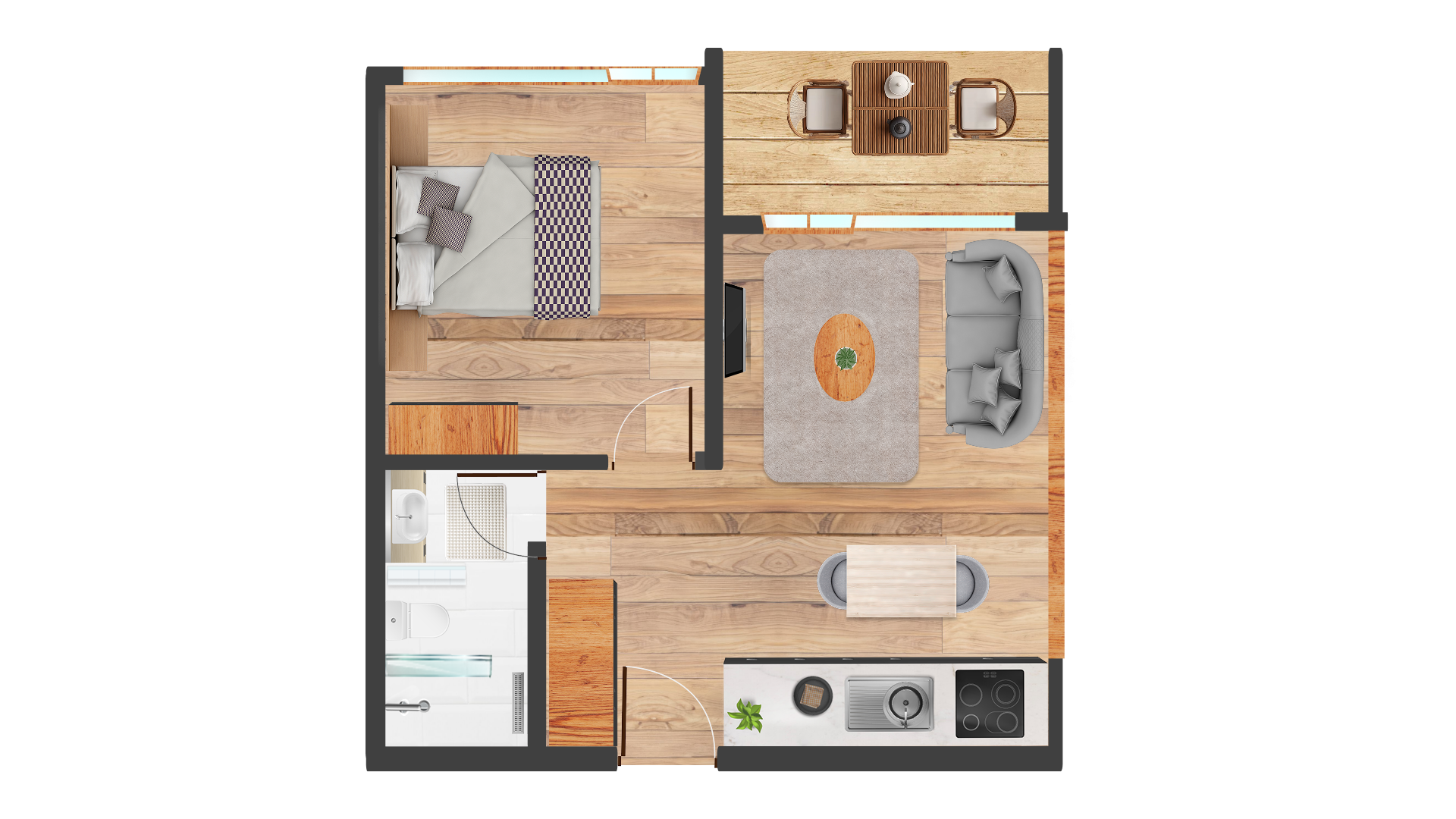 Ihre Hotelsuite 006 / 007 im Dom4545