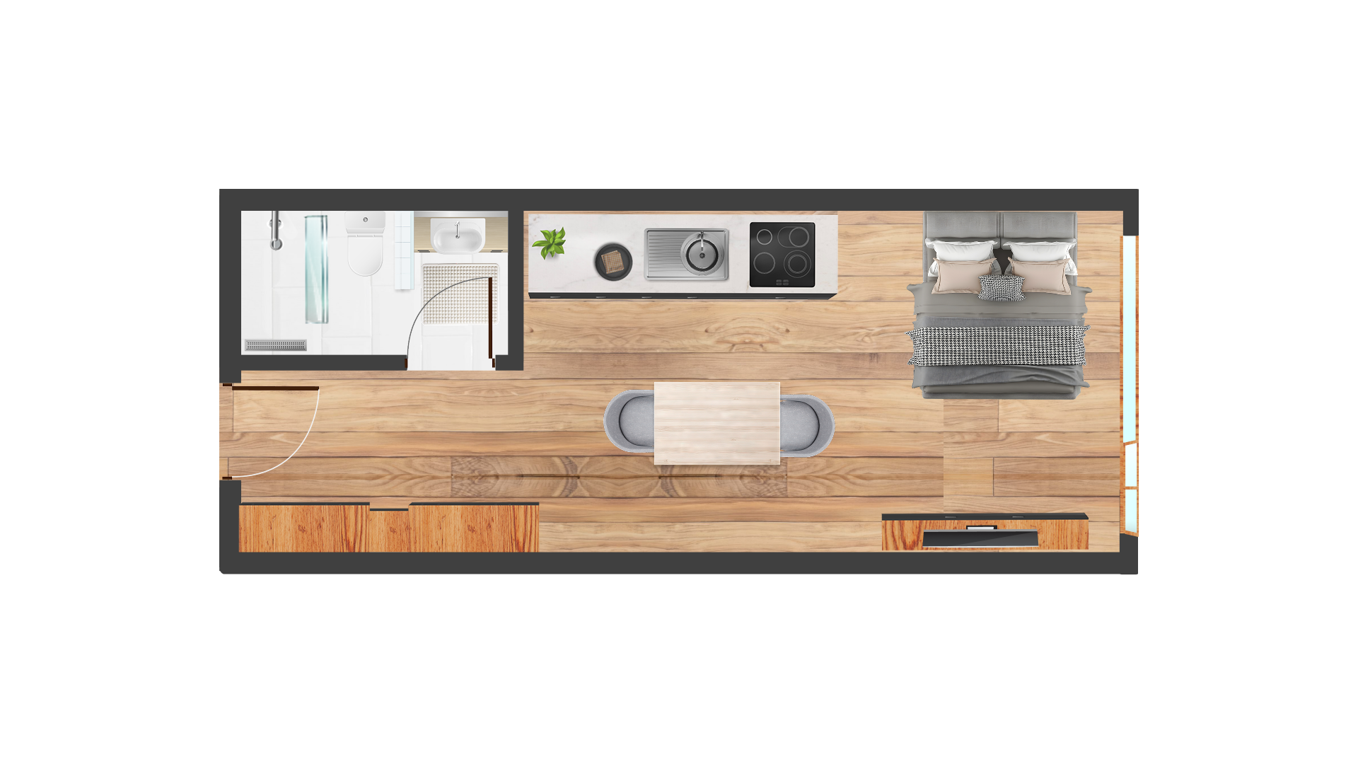 Ihr Hotelstudio 210 im Dom4545